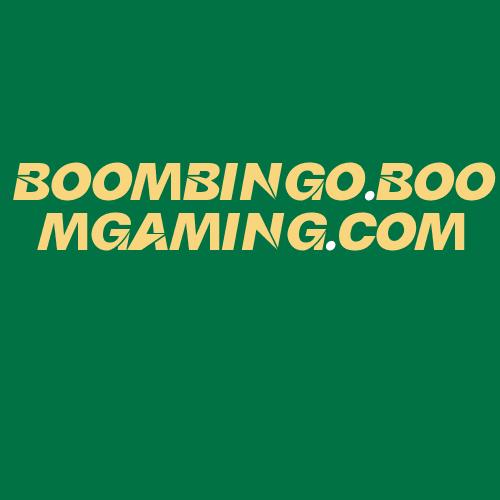 Logo da BOOMBINGO.BOOMGAMING