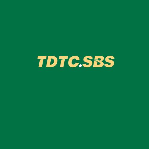 Logo da TDTC.SBS